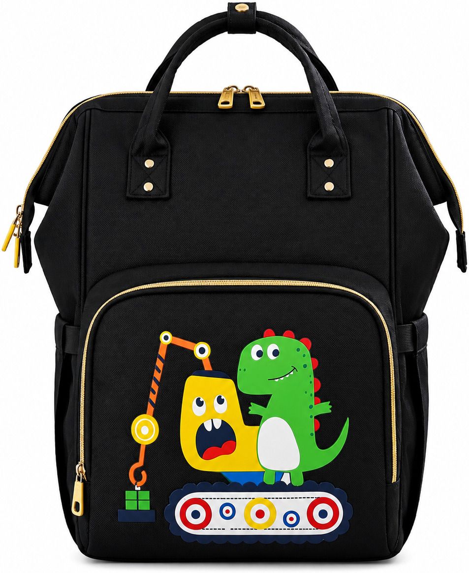 chinmay kids Diaper Bag Backpack | Waterproof Baby Care Bag with Multiple Storage Pockets BAGPACK-picture-50