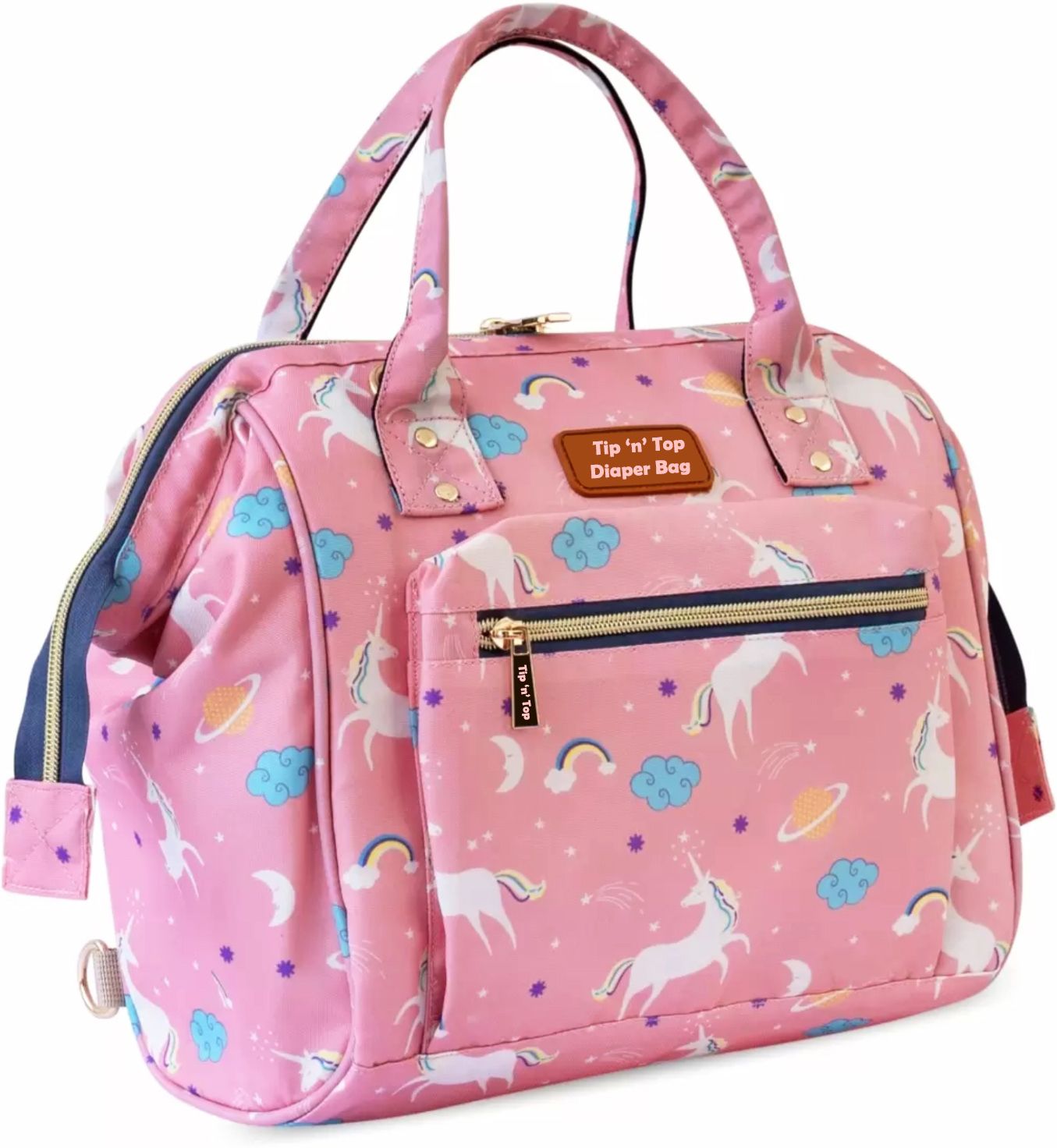 agroculture Premium Stylish 3 in 1 Tote Diaper Bag for Mother Travelling Diaper Hand Bag-picture-21