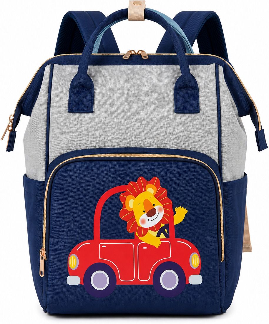 Diaper Bag Backpack | Waterproof Baby Care Bag with Multiple Storage Pockets BAGPACK-image-28