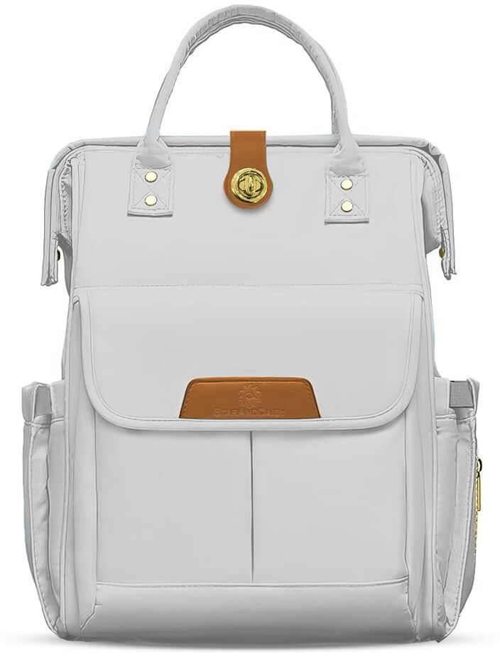 Diaper Bag / Backpacks for Mothers with Multi Compartments & 2 Insulated Bottle Pocket-Baby Diaper bags Water proof Maternity Bag-image-38