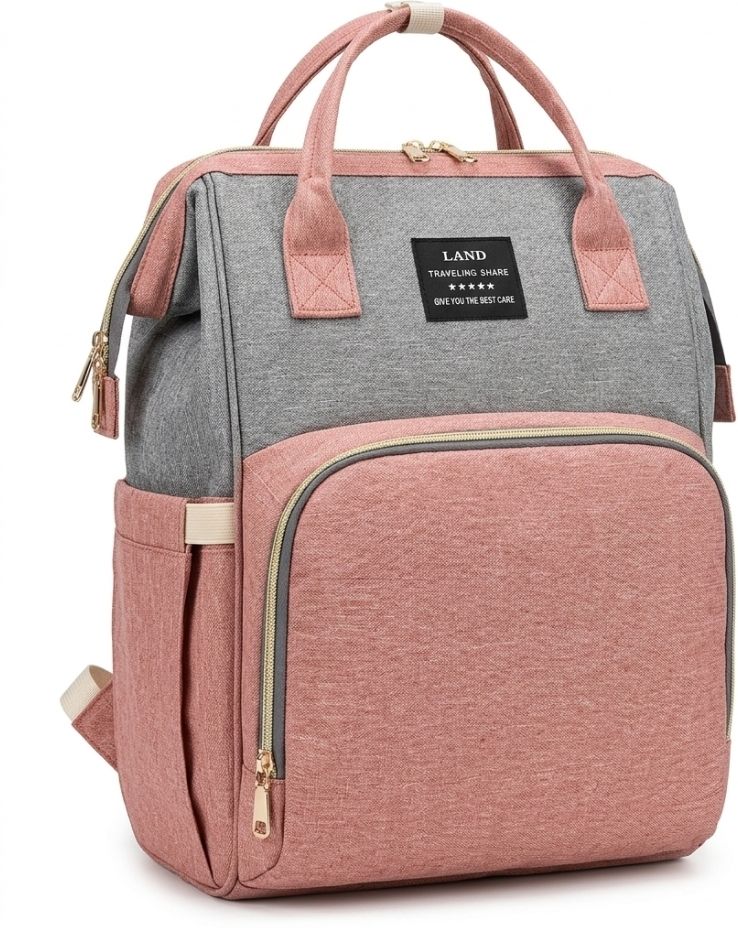 nikkipuchu NIKKI PUCHU Premium Waterproof Diaper Bag Backpack with Foldable Baby Bed Backpack Diaper Bag-picture-45
