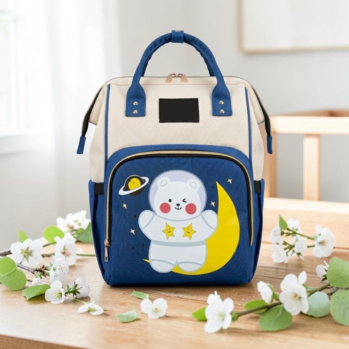 ocean count Baby Care Multi Pocket Bag Diaper Backpack-picture-22