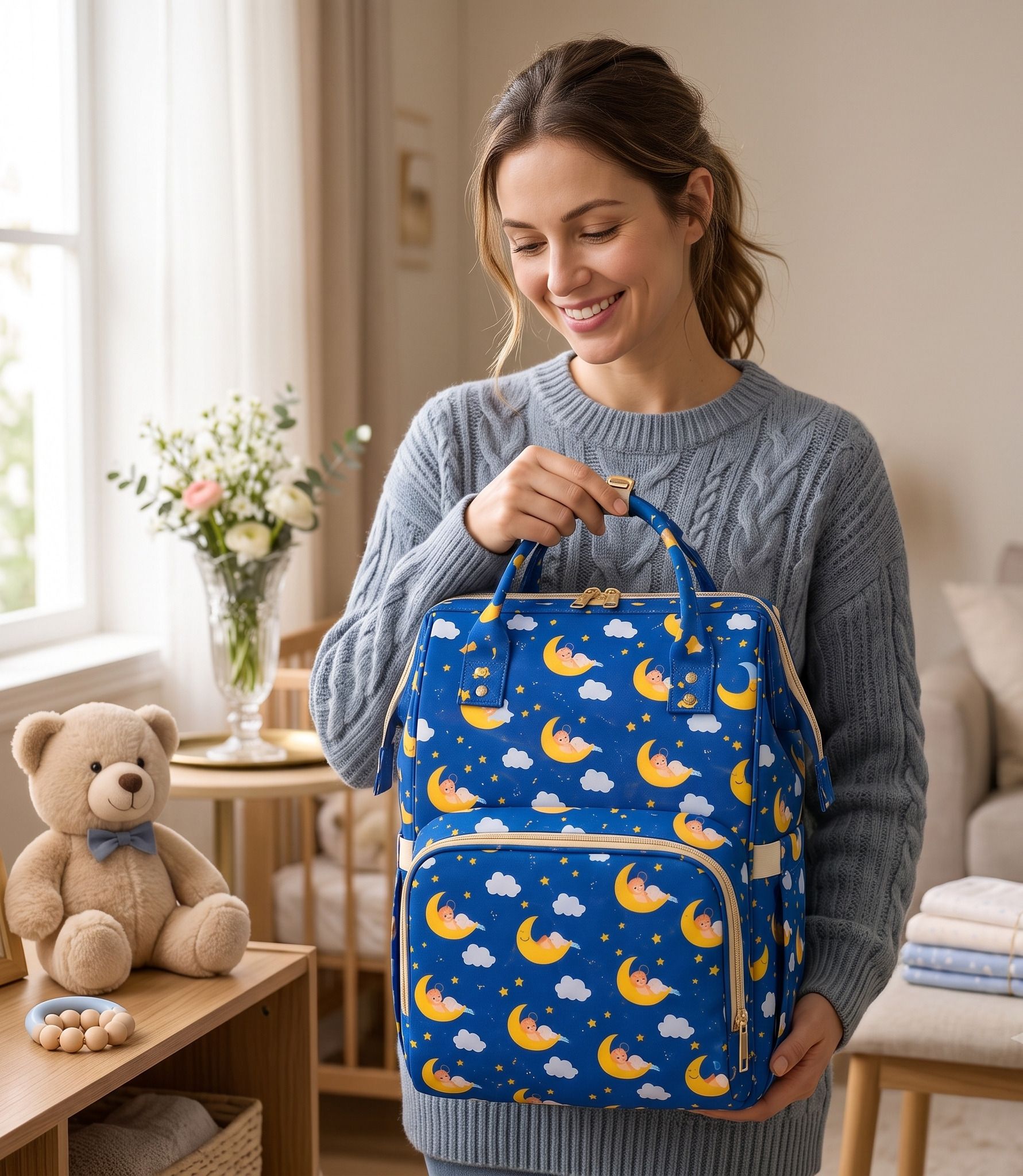 duggu kids Maternity Baby Backpack Diaper Backpack-picture-19