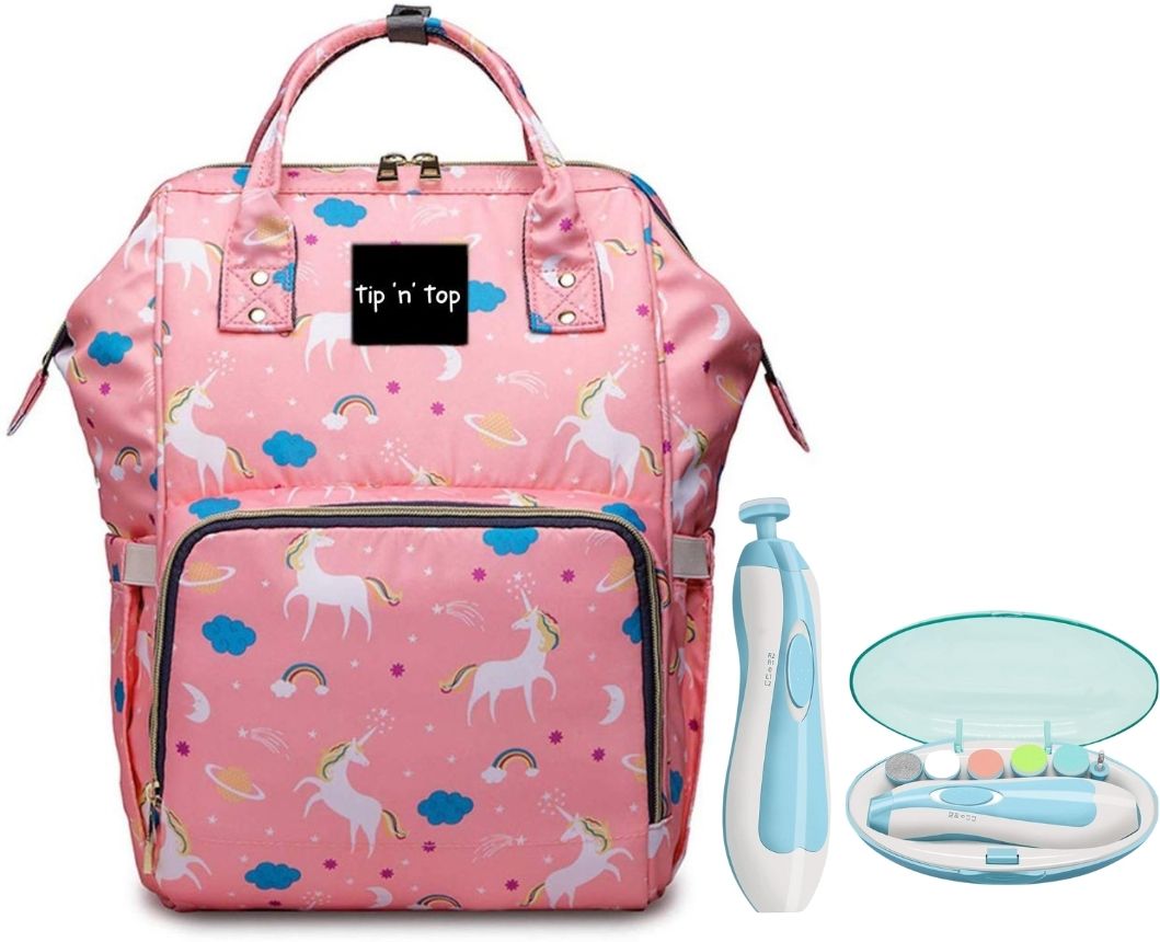 Premium Baby Diaper Bag for Mother and Baby Nail Trimmer Baby Diaper Bag & Nail Trimmer Combo-image-33