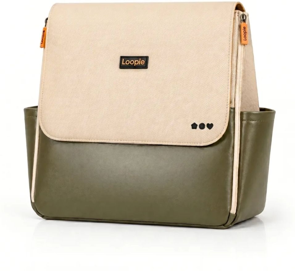 loopie Robin Diaper Bag | 19 Compartments | Foldable Changing Mat | 30 L | Diaper Bag-picture-10