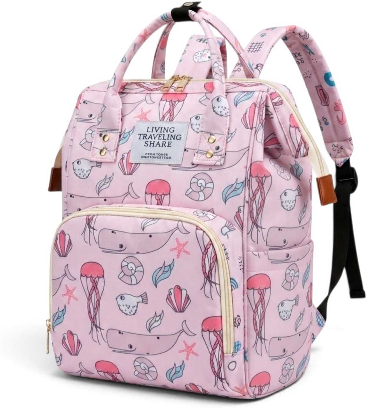 mformingle remium Baby Backpack | Large Diaper Bag with Bottle Holder Backpack Diaper Bag-picture-14