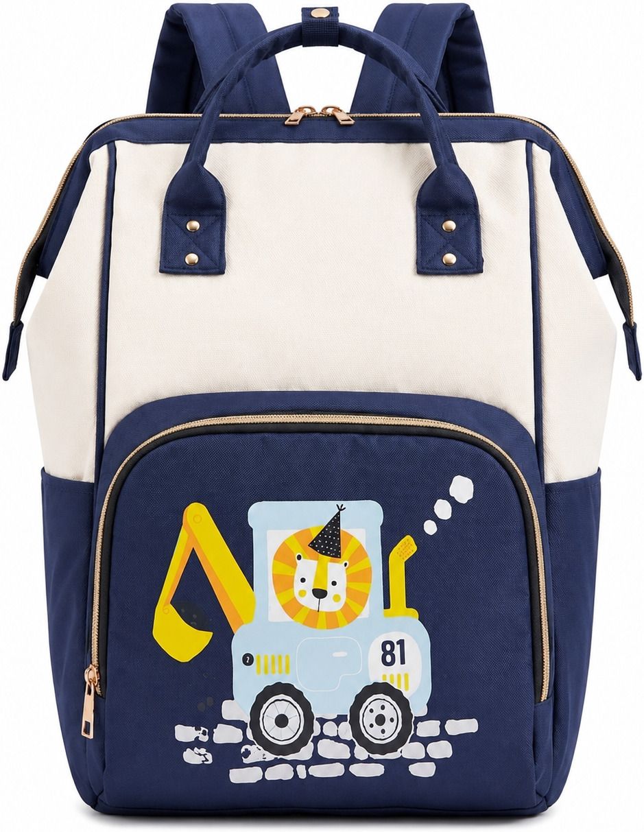 chinmay kids Diaper Bag Backpack | Waterproof Baby Care Bag with Multiple Storage Pockets BAGPACK-picture-52