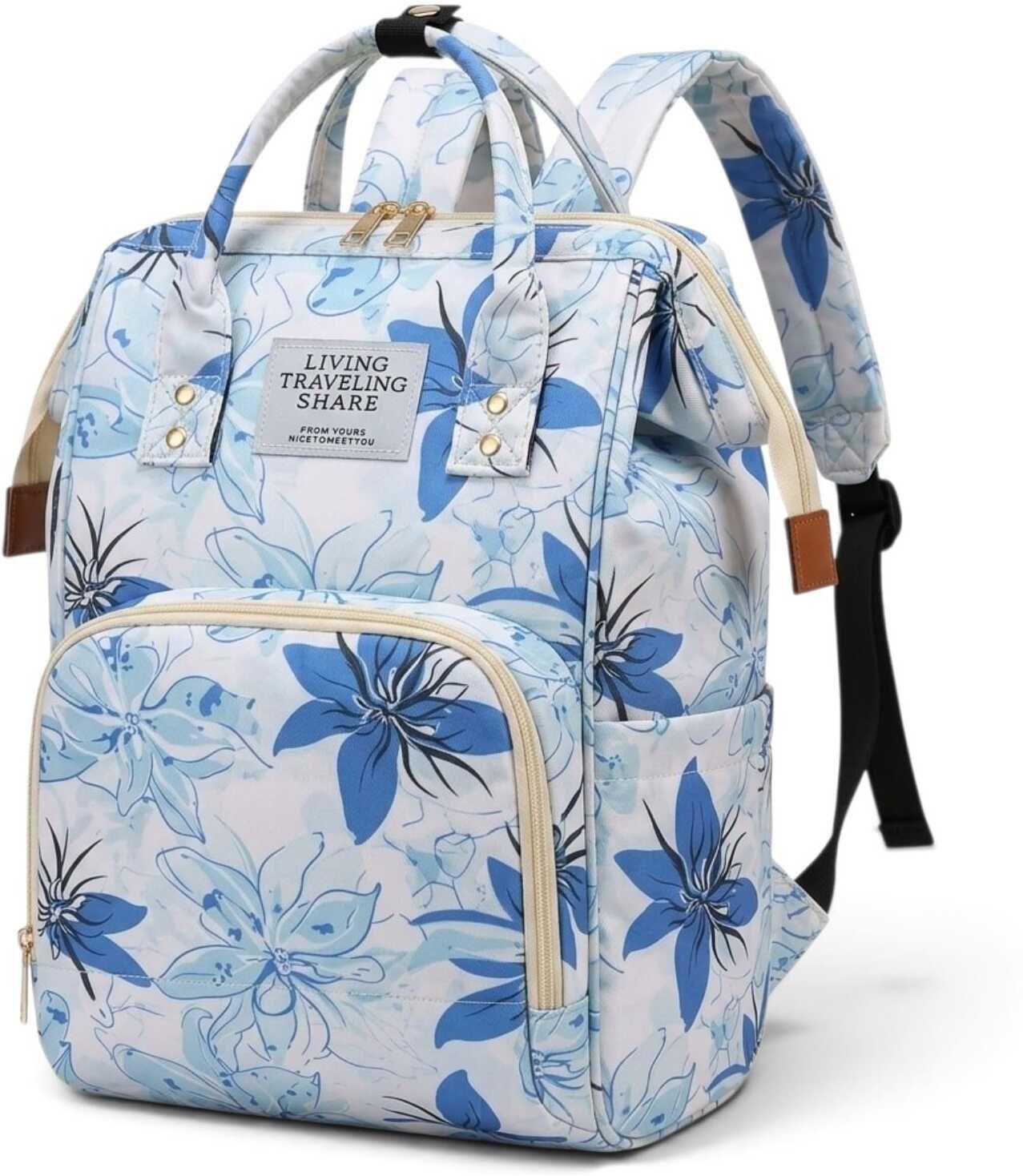 mformingle remium Baby Backpack | Large Diaper Bag with Bottle Holder Backpack Diaper Bag-picture-10