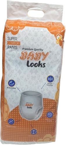 Diaper Pants Medium 72 Count Double Layer Leakage Protection Cottony Soft Diaper Disposal Bin