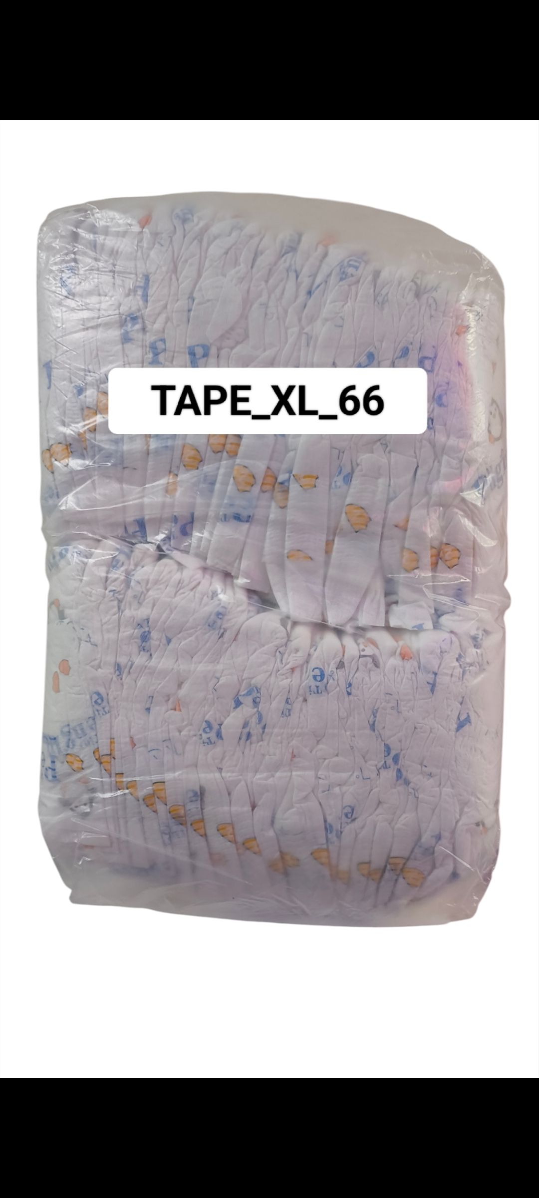 TAPE Baby diaper _ Xtra large size ( 66 piece ) non-woven topsheet Diaper Disposal Bin