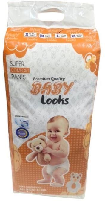 Diaper Pants XL 52 Count Double Layer Leakage Protection Cottony Soft Diaper Disposal Bin