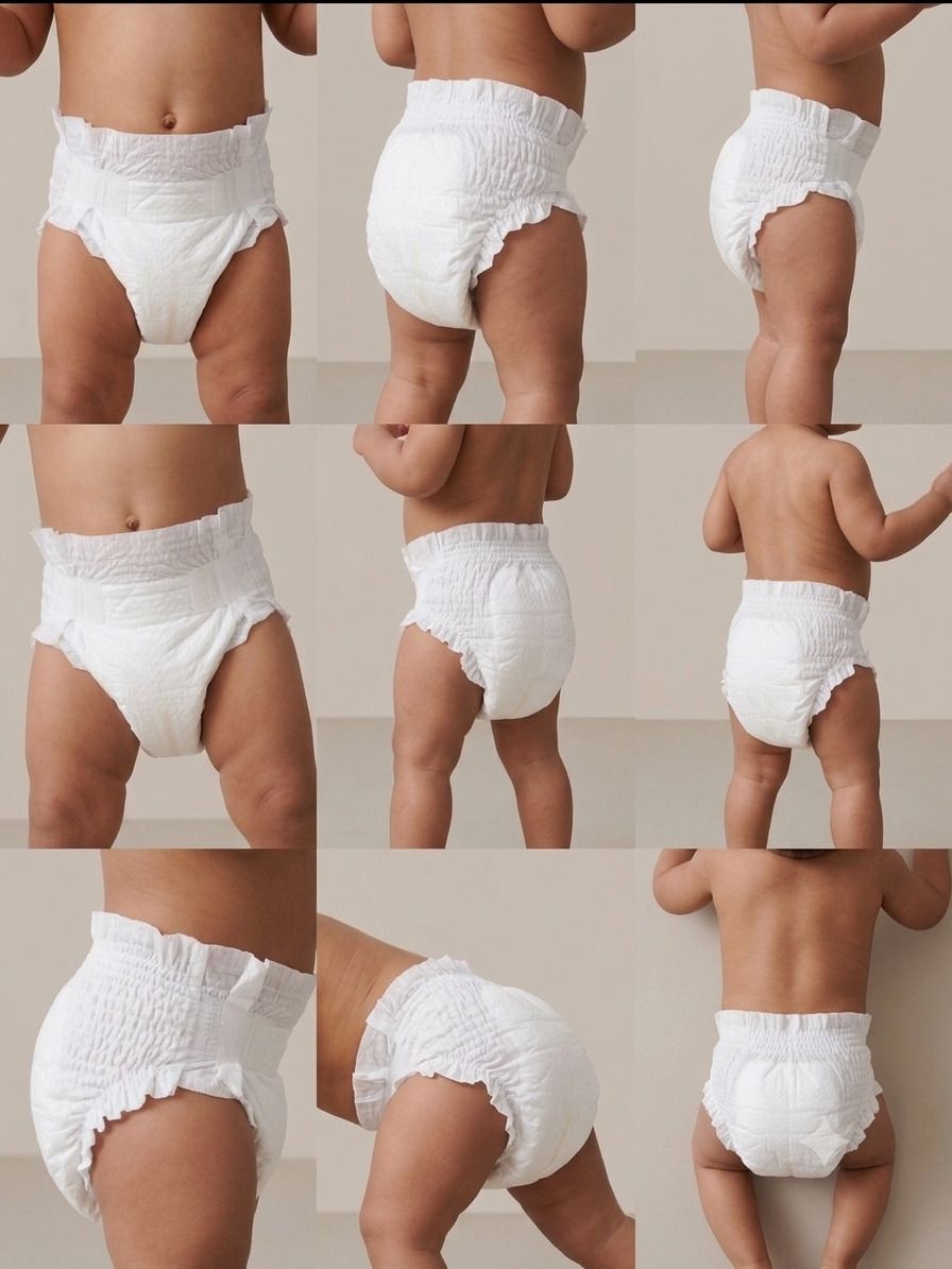 Ultra Absorbent - SMALL(S) (75 Pieces)4-9Kg | | Baby Pants | Diapers || Diaper Disposal Bin-image-9