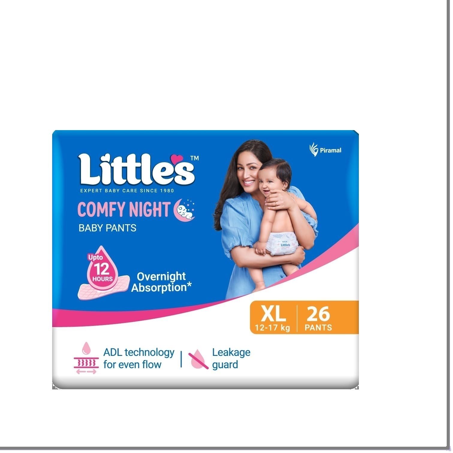 little's COMFY NIGHT BABY PANT DIAPER UPTO 12 HOURS OVERNIGHT ABSORPTION FOR BABY Pant Diapers - XL-picture-20
