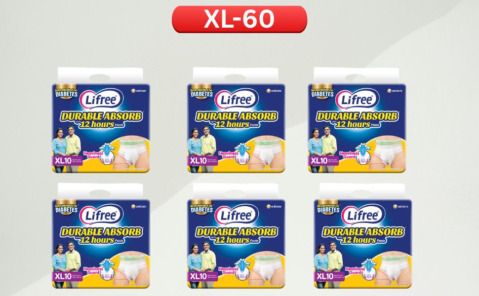Adult Diaper Pants Size XL | Easy Pull-Up Alternative to Tape Type Diaper Adult Diapers - XL-image-21