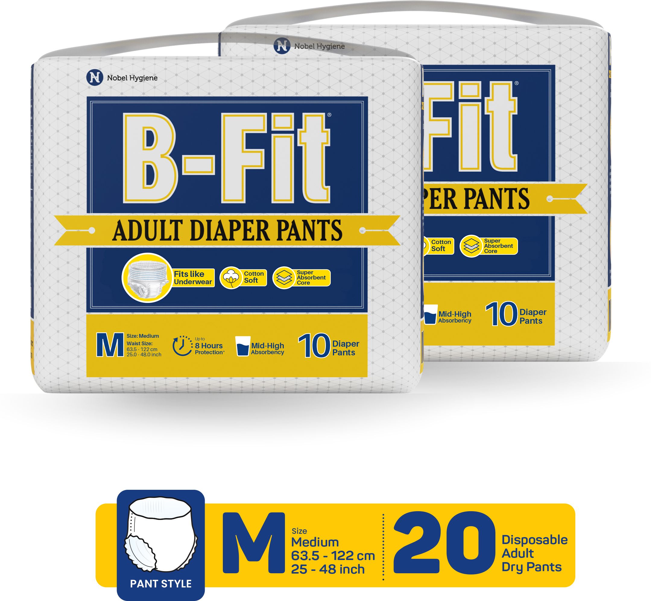 Regular Pant Style Adult Diapers - M-image-36