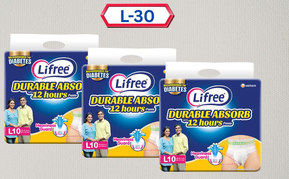 Adult Diaper Pants Size L | Comfortable Diaper for Adults Waist 35 to 45" Adult Diapers - L-image-19