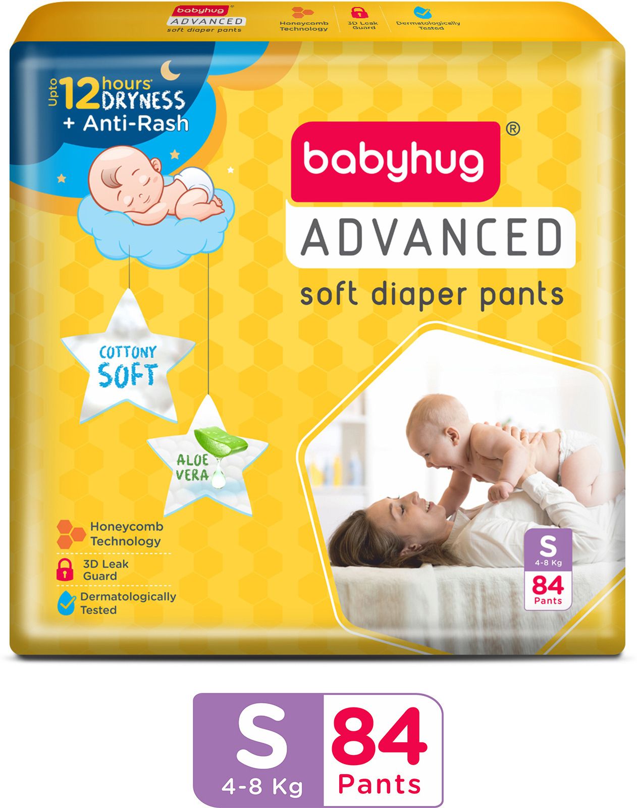Advanced Pant Style Diapers Pants ( Small , 4-8kg) - S-image-47