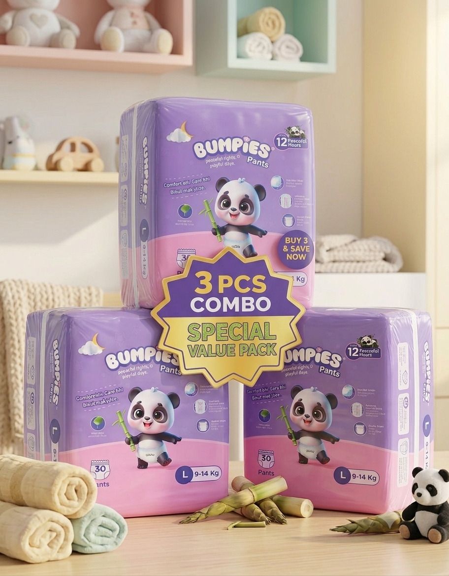 DIPERS L SIZE (90) PCS Pant Diapers - L-image-4