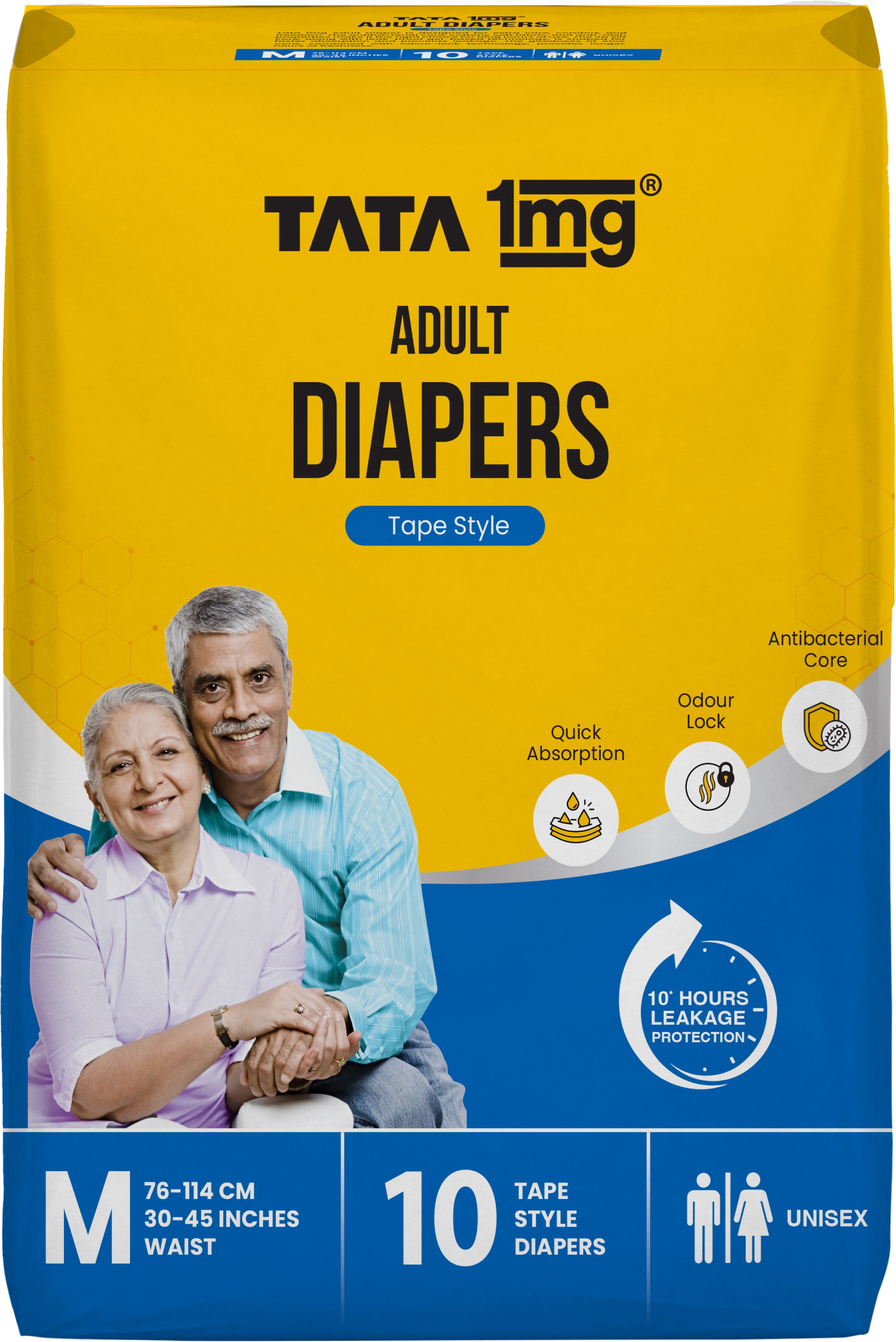 Adult Diaper Tape Style Medium Adult Diapers - M-image-42