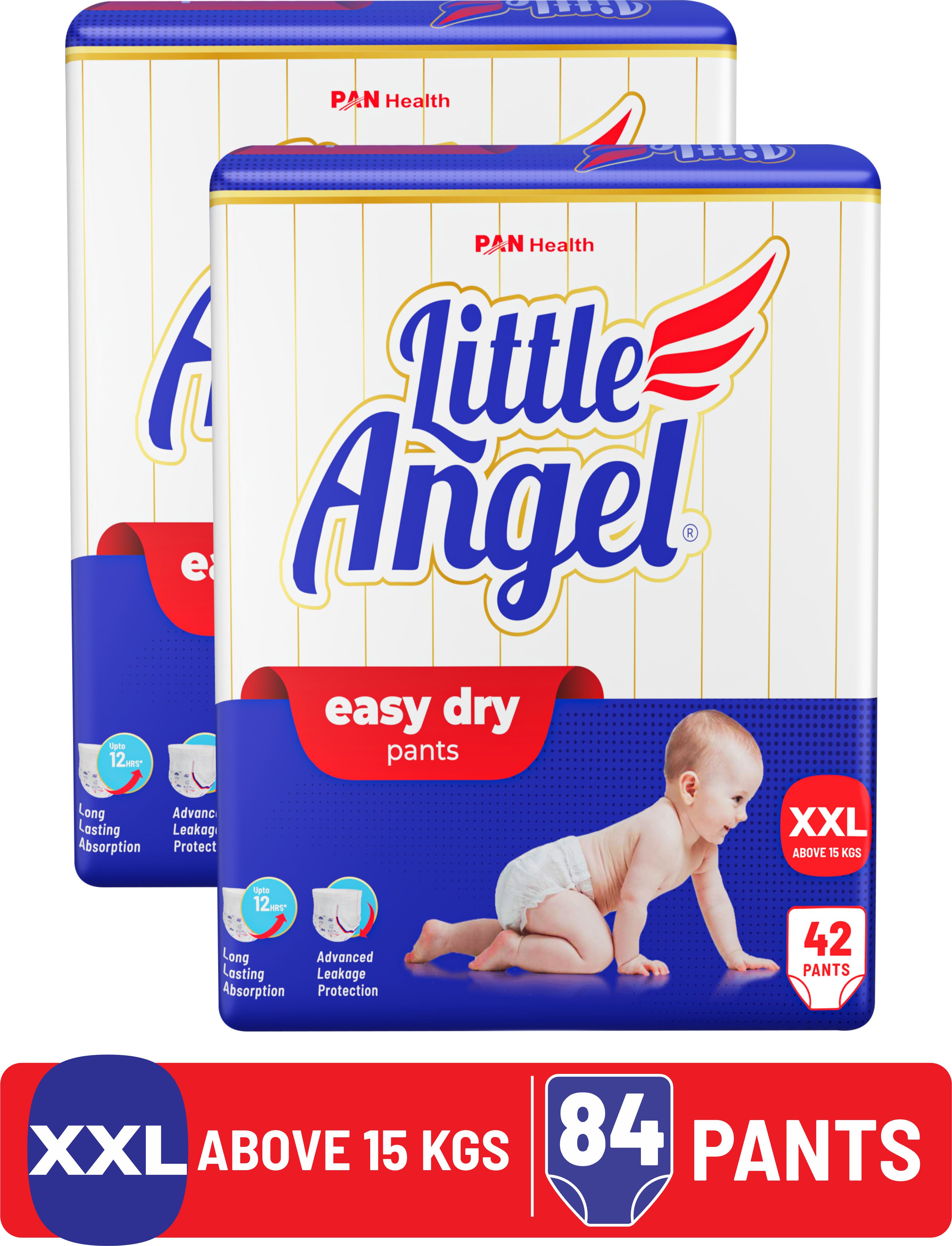 Easy Dry Diaper Pants with 12 hrs absorption 42 Count/Pack,Pack of 2,above 15Kgs - XXL-image-44