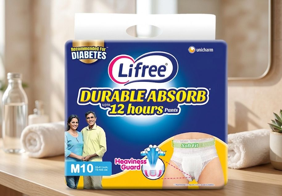 Pants with odour lock and Anti-Bacterial Absorbent Adult Diapers - M-image-46