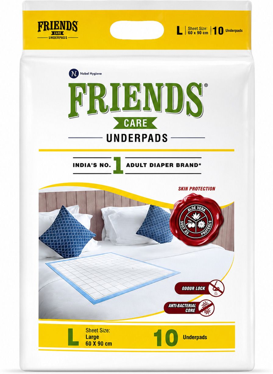 friends classic Friends Care Underpads, Large 60 X 90 cm Adult Diapers - L-picture-15