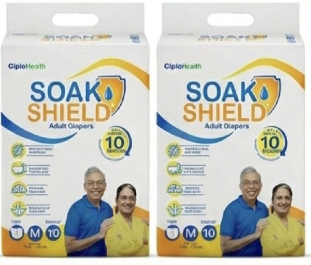 soak shield Premium pant type Adult diaper Waist size (48-57 Inch) Adult Diapers - M-picture-46