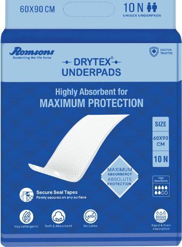 DRYTEX UNDERPADS 60*90 pack of 2 Adult Diapers - L-image-42