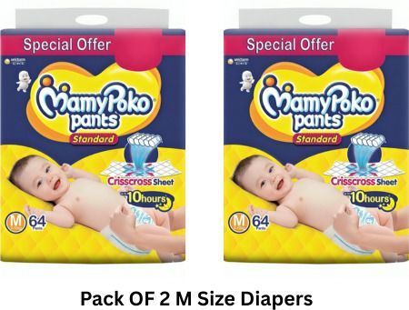 mamypoko Pants Standard Diaper With Crisscross Absorption Medium Size - M-picture-16