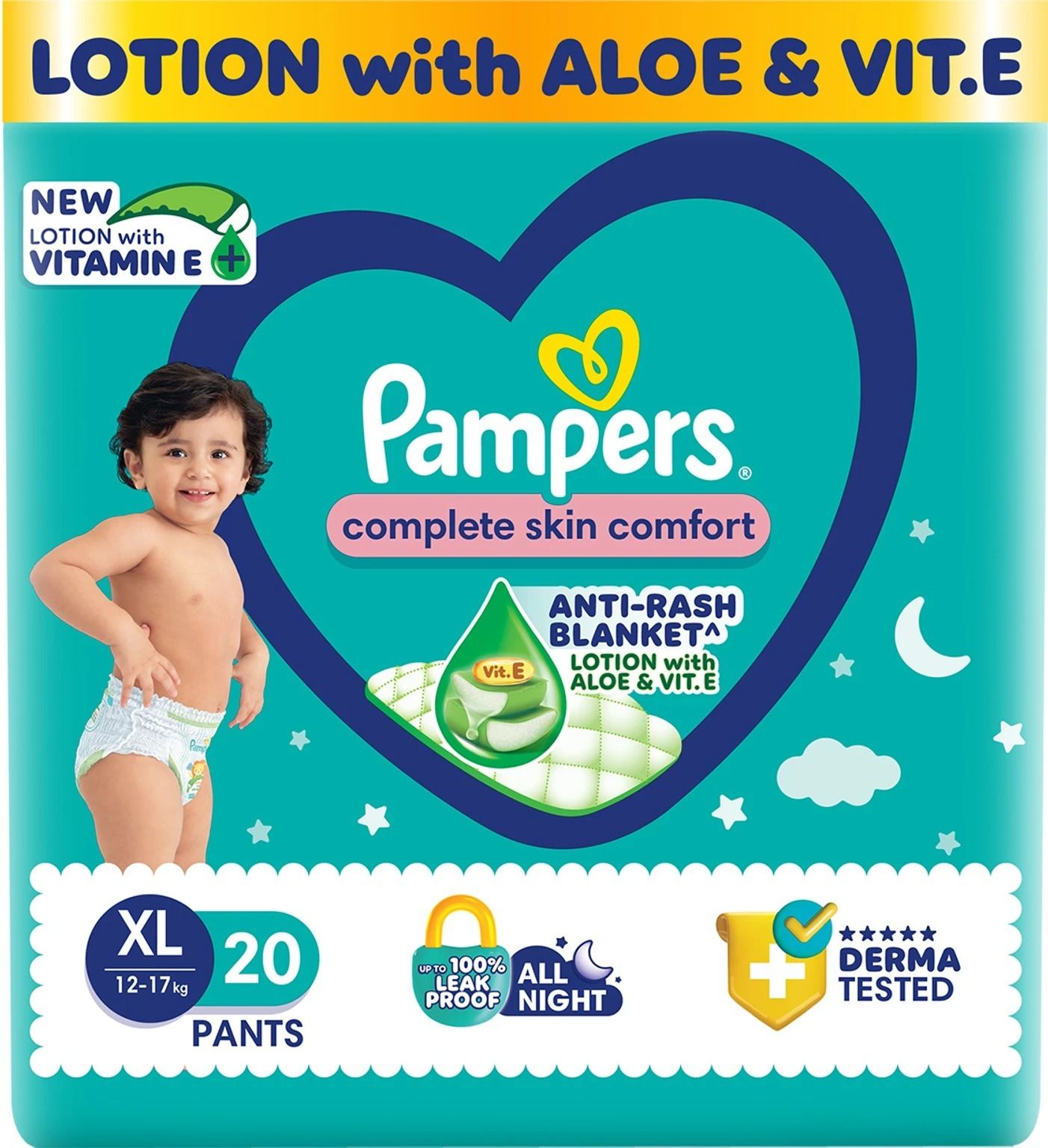 pampers Premium quality Ultra Soft Baby Leak Protection Diapers for All-Day Comfort Pant Diapers - XL-picture-14