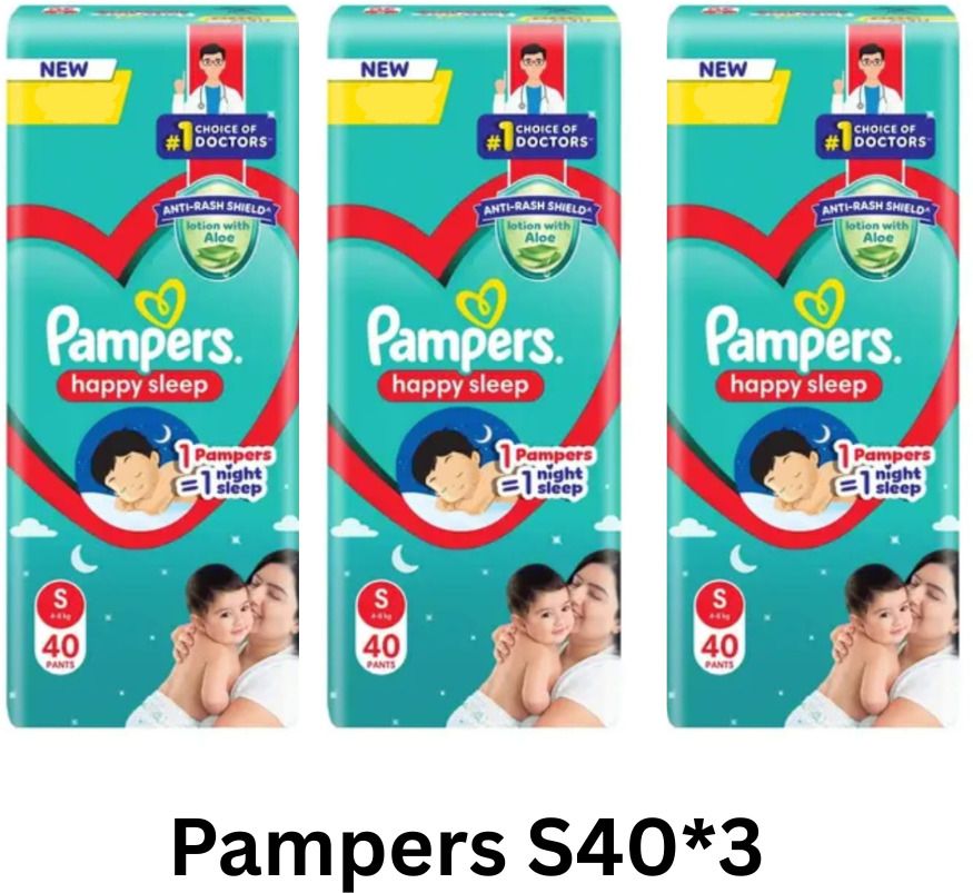 Anti rash lotion with Aloe vera baby Small size diaper pants(Pack of 3) - S-image-22