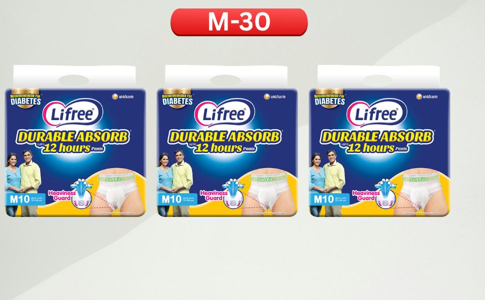 Adult Diaper Pants Size M | Comfortable Diaper for Adults Waist 30 to 39" Pant Diapers - M-image-16