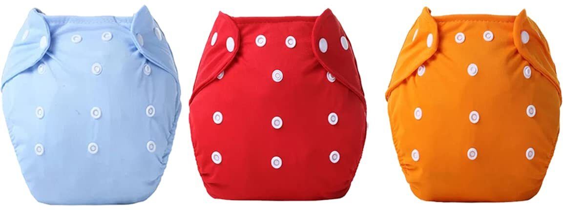 aerex Reusable Daiper for Baby Cotton 3 Diapers Without Pads For 0 to 3 Year-picture-12