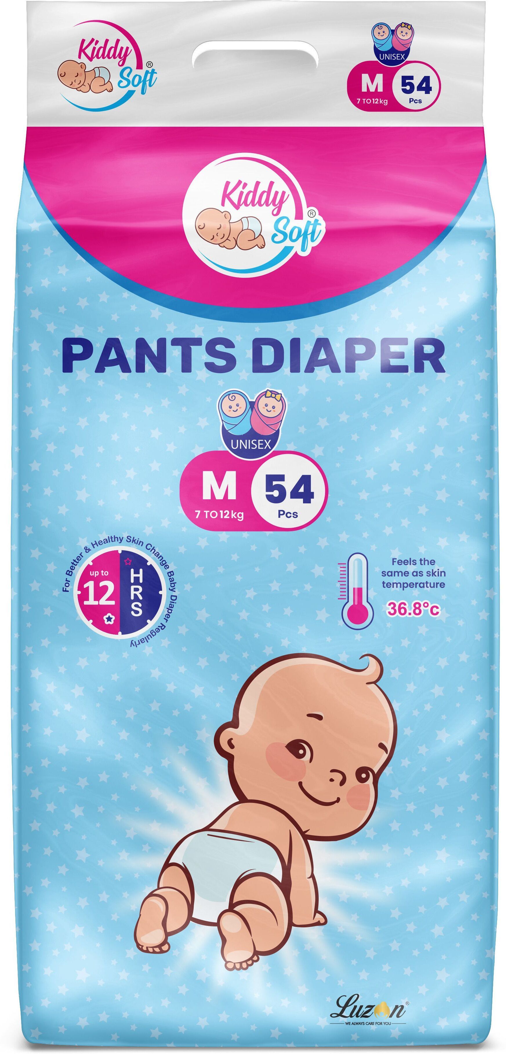 Baby Pants Diaper Super Jumbo Pack - M-image-38