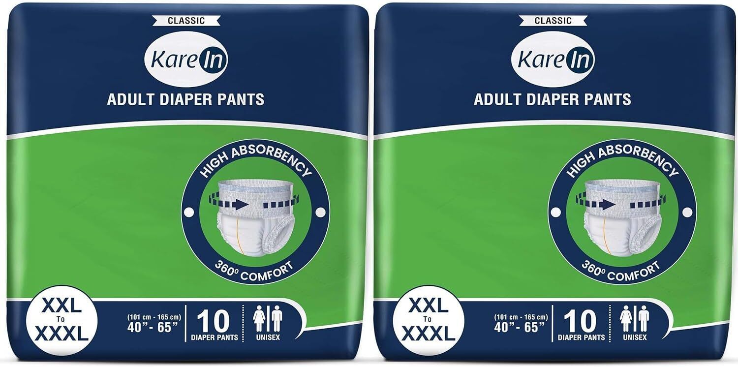 Classic Adult Diaper Pants, XXL-XXXL, 101-165 Cm (40"- 65") Adult Diapers - XXXL-image-8