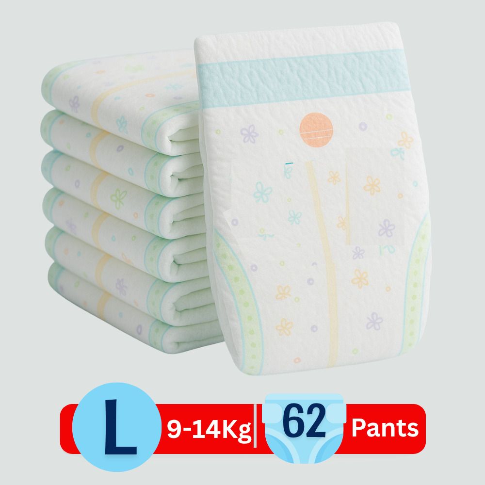 lilwinks Baby Diapers|12 Hr Absorption |Skin-Friendly|Leak Lock Sides|Rash-Free(9-14kg) - L-picture-38