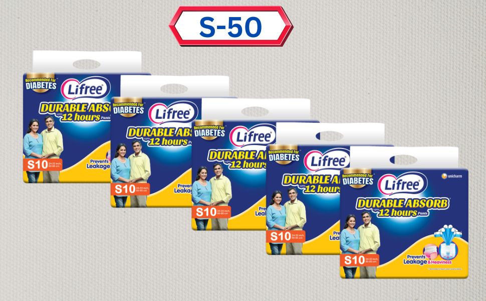Super Adult Diapers Pant Style Size S | 12 Hours Heavy Absorption Core Adult Diapers - S-image-37