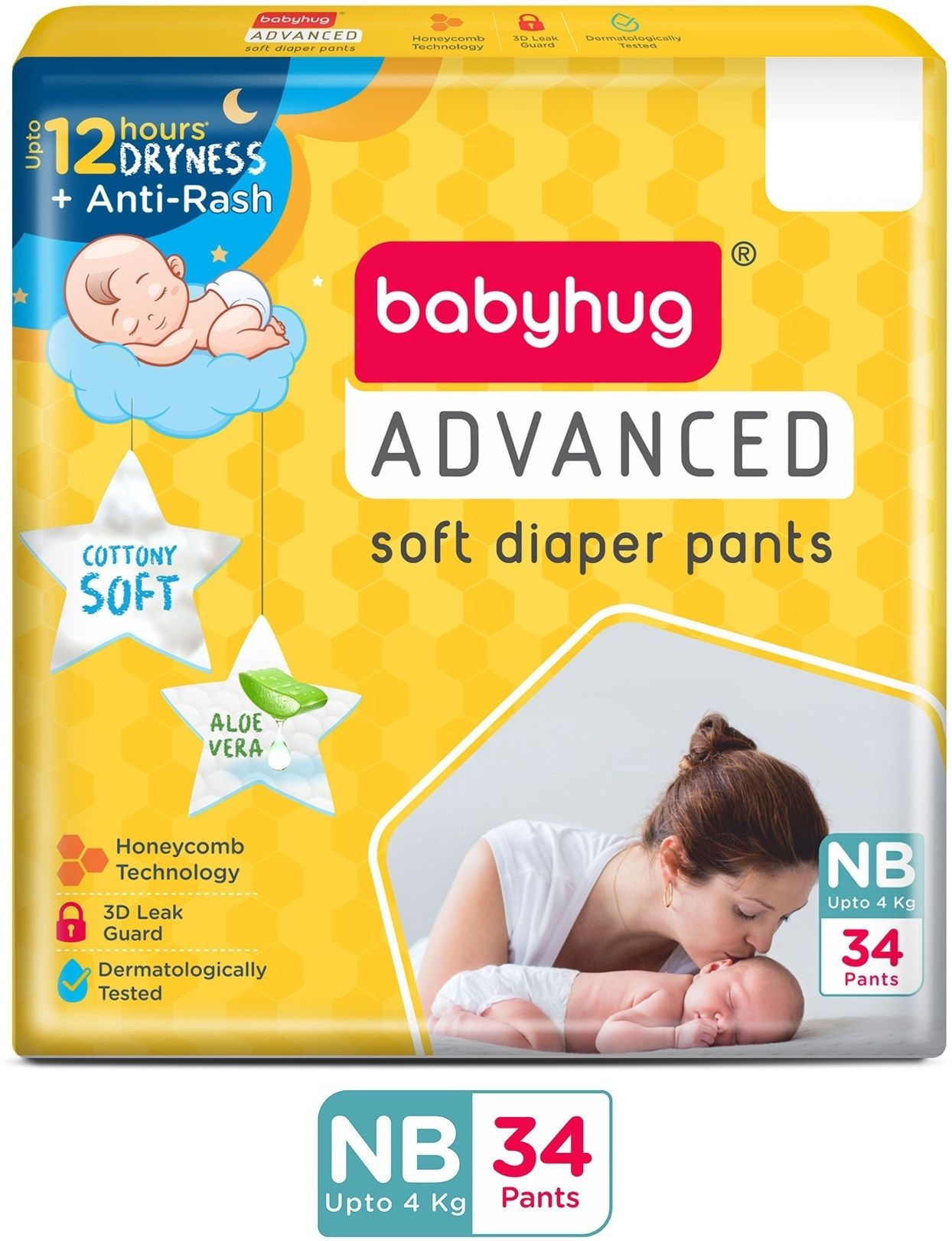 Advanced Pant Style Diaper New Born (NB) NB-34 - New Born-image-49