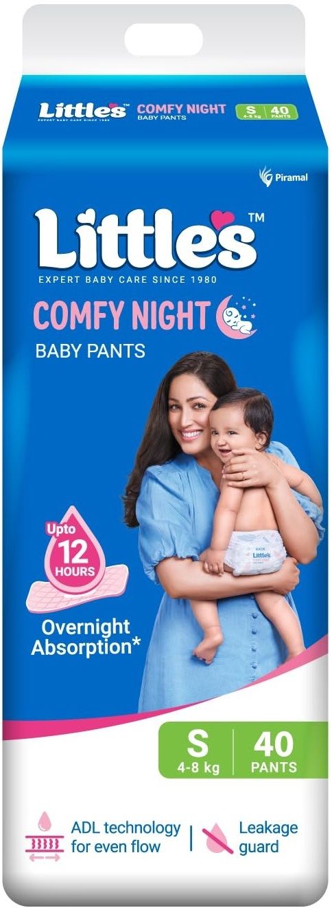 little's COMFY NIGHT BABY PANTS DIAPER UPTO 12 HOURS OVERNIGHT ABSORPTION Pant Diapers - S-picture-6