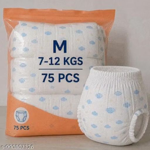 M - 75pcs Pant Diapers - M-image-9