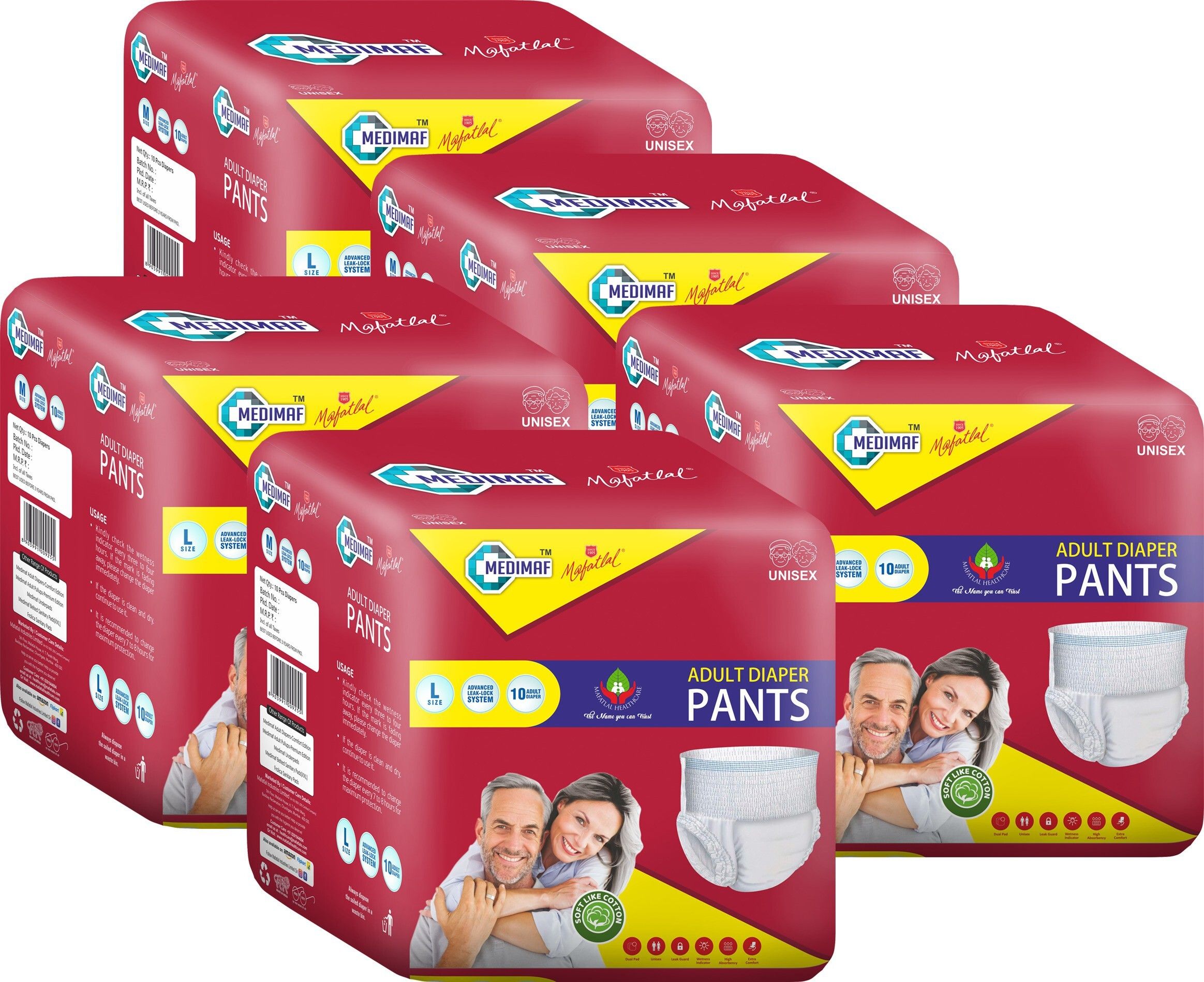 Adult Diaper Pants - 50 Count (Large) Adult Diapers - L-image-22
