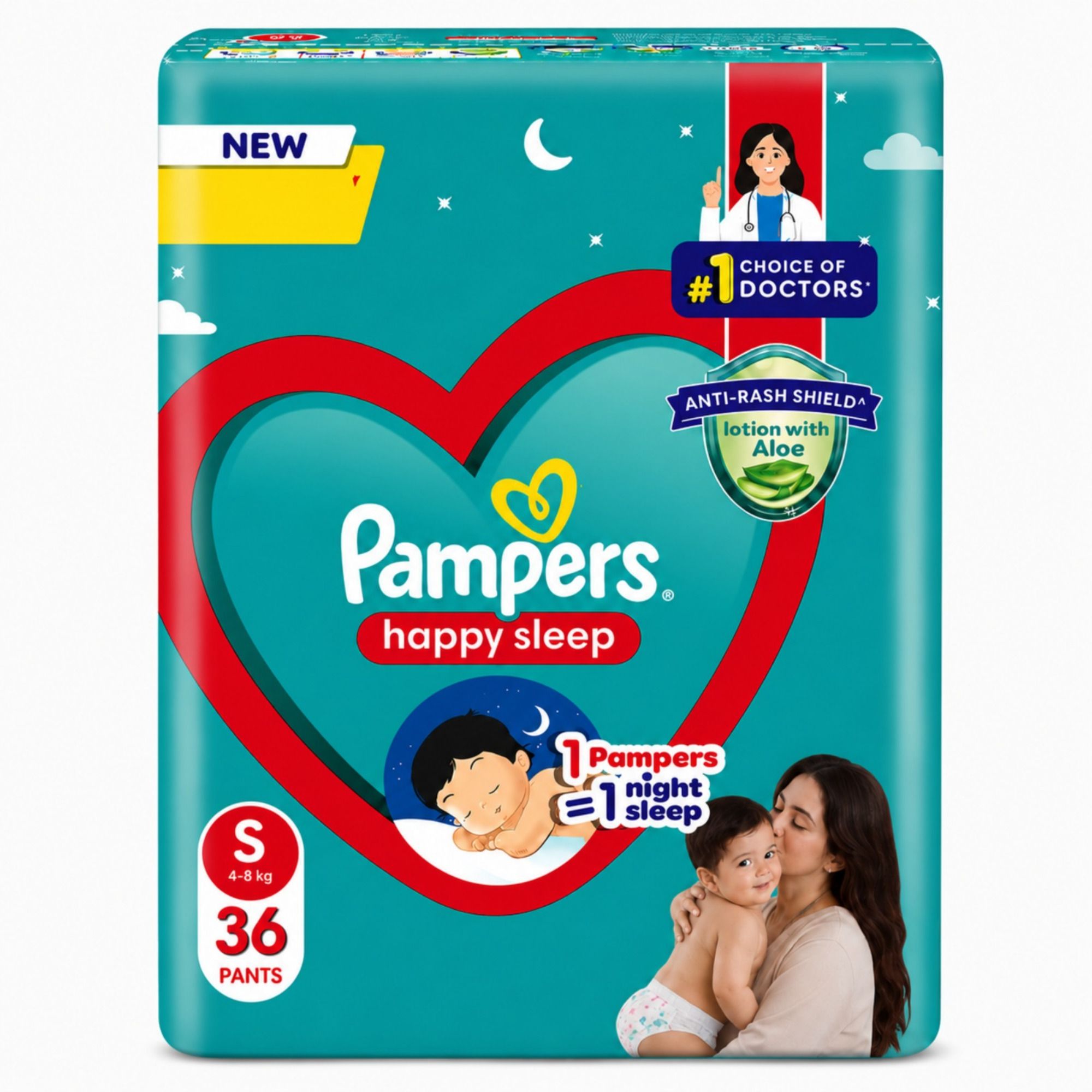 pampers Pant Style Diapers S 36 Pants Pant Diapers - S-picture-46