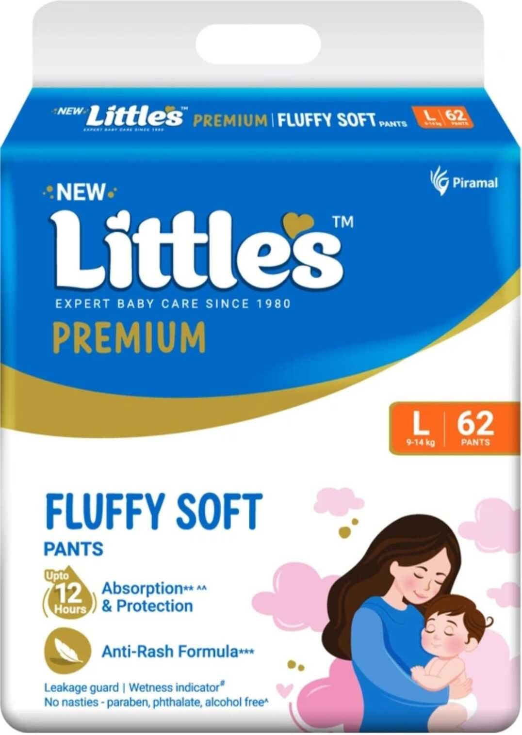 little's PREMIUM FLUFFY SOFT WITH WETNESS INDICATOR PANT DIAPERS Pant Diapers - L-picture-15