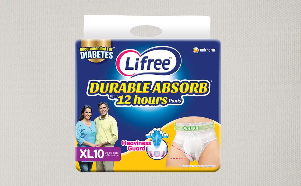 lifree ComfortShield Premium Care || UltraDry Maximum Protection Adult Diapers - XL-picture-44