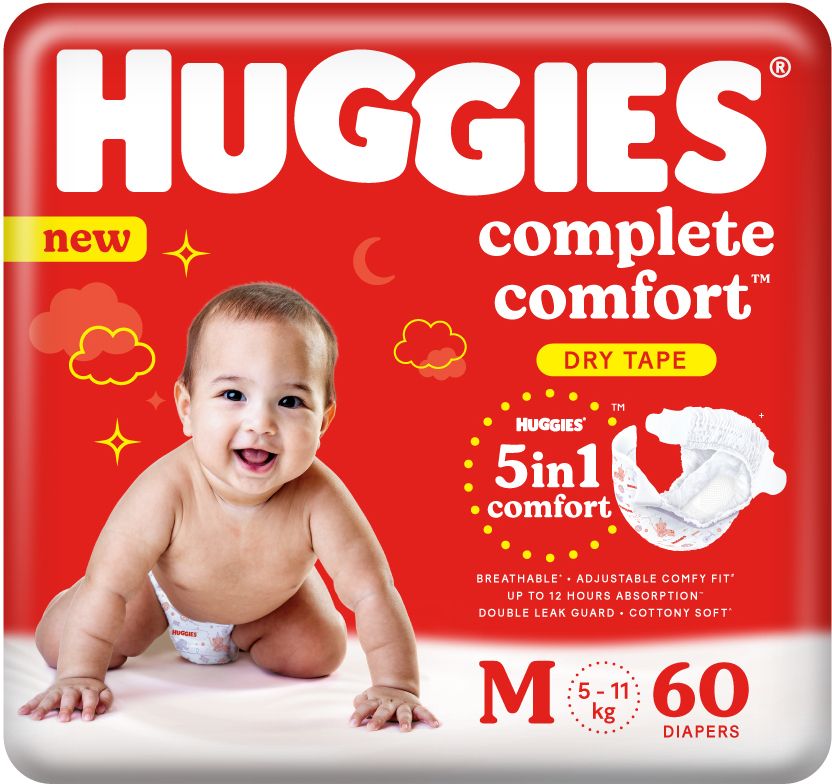 huggies Dry Tape - Up to 2x Faster Absorption - Up to 12 Hours Overnight Absorption | - M-picture-14