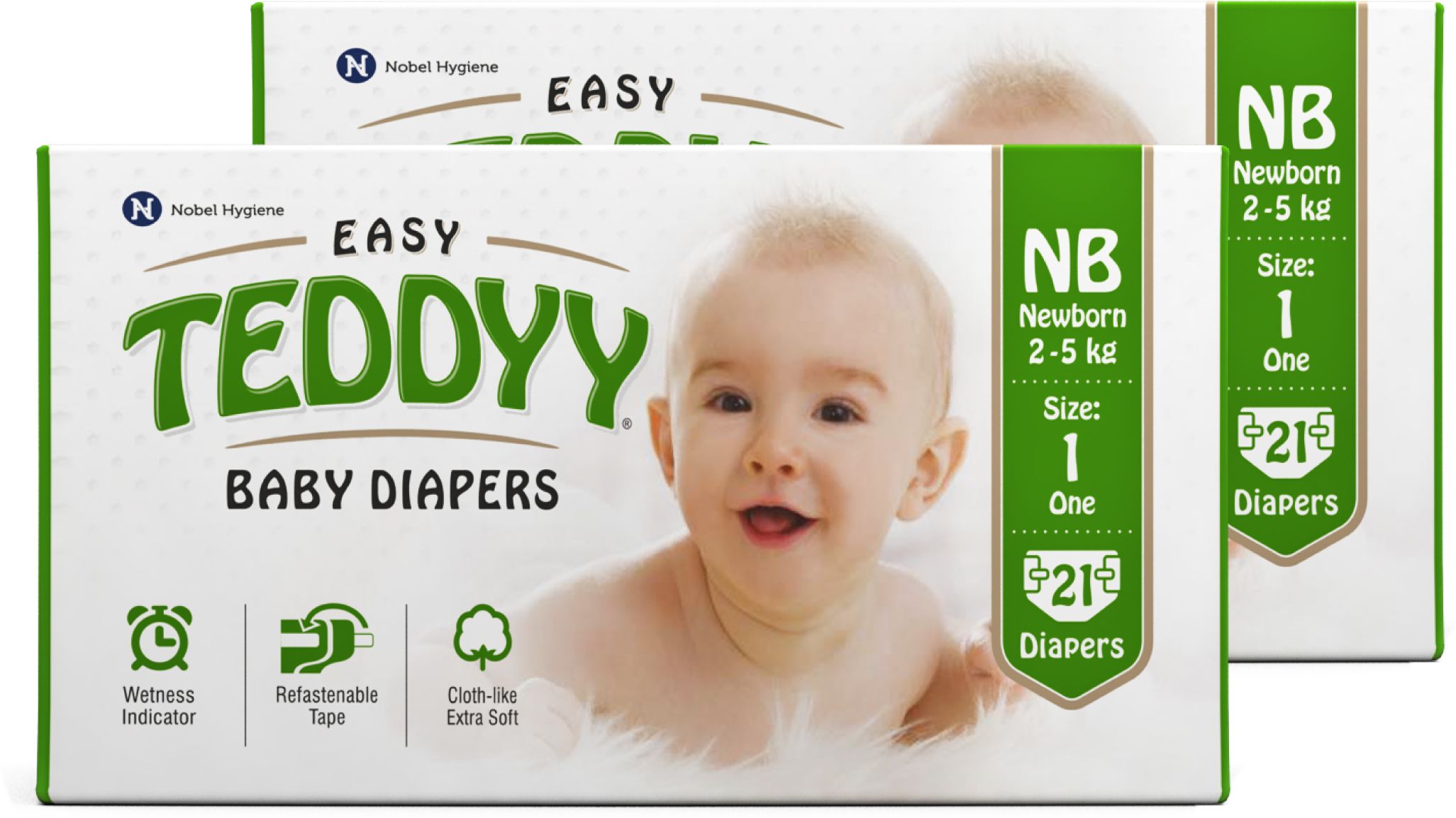 teddyy Baby Diapers Pants Easy New Born - New Born-picture-23