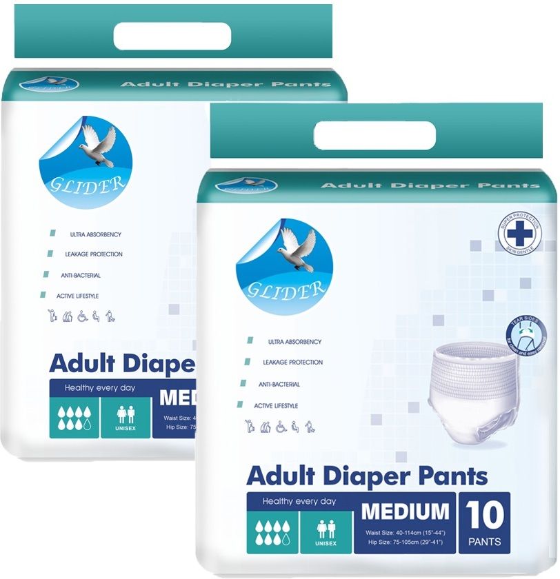 Adult Diaper Pull Ups MEDIUM - Pant Style (Count10) (29-41 inch, 75-105 cm) (Pack of 2) Adult Diapers - M-image-26