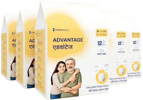 caremedica ADVANTAGE Medium Adults diapers Pants Pant Diapers - M-picture-28
