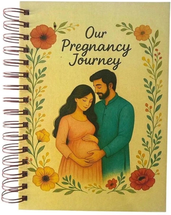 Pregnancy Diary A5 Journal Printed 120 Pages-image-37