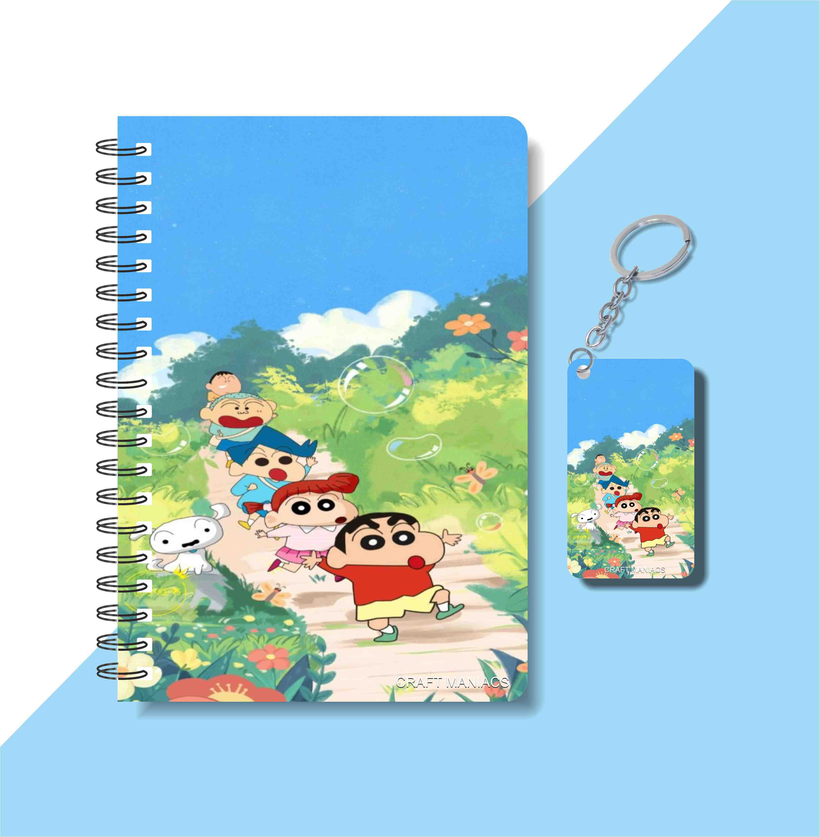 craft maniacs MULTI A5 Notebook RULED 160 Pages image 1